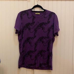 Nice Versace Purple T-shirt
